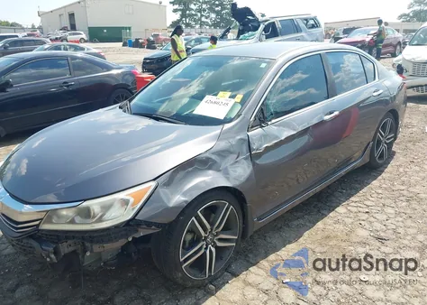 2017 Honda Accord Sport из США, поврежденный, VIN 1HGCR2F59HA012902